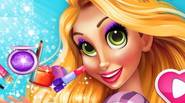 Rapunzel quiere tener un maquillaje hermoso. ¿Puedes crear el look de sus sueños? Controles del juego: Ratón