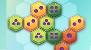 Conecta y combina tres piezas hexagonales del mismo valor (representadas por color y puntos) para crear otras nuevas, de mayor valor. Reduce la cantidad de piezas en el […]